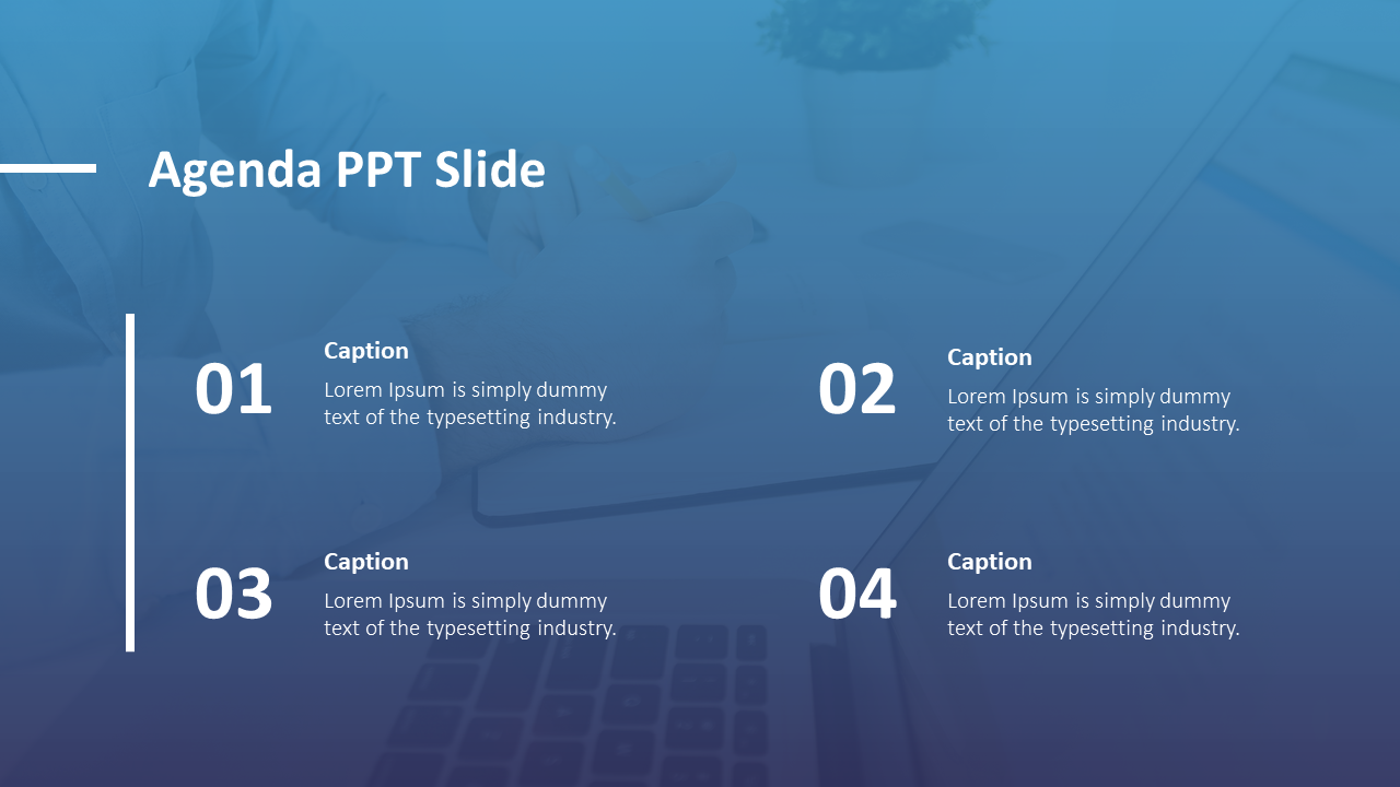 Creative Agenda PPT Slide For Presentation